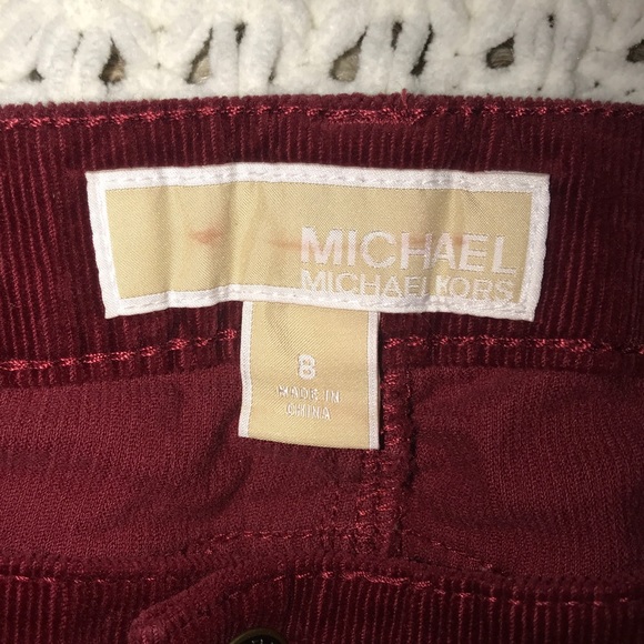MICHAEL KORS Straight Leg Corduroy Pants - Picture 4 of 4